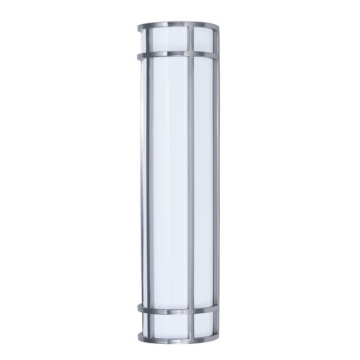 Maxim Lighting Moon Ray 24" LED Outdoor Wall Sconce - 3000K - 120-277V - Satin Nickel