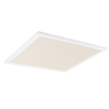 Maxim Lighting Sky 2x2 LED Flush Mount - 2,800 Lumens - CCT Selectable - 120-277V - White - White Glass