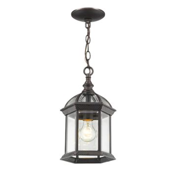 Z-Lite Annex 1-Light Outdoor Pendant - 120V - Rust
