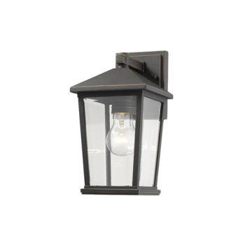 Z-Lite Beacon 6" 1-Light Outdoor Wall Sconce - 120V - Oil Rubbed Bronze
