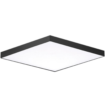 Maxim Lighting Trim 8.5" Square LED Flush Mount - 3000K - 120V - Black