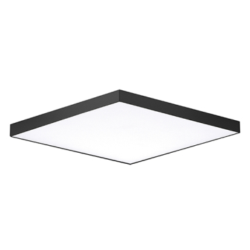 Maxim Lighting Trim 15.5" Square LED Flush Mount - 3000K - 120V - Black
