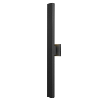 Z-Lite Edge 2-Light Medium LED Outdoor Wall Sconce - 2700K - 120V - Black