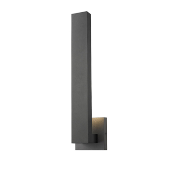 Z-Lite Edge Medium LED Outdoor Wall Sconce - 2700K - 120V - Black