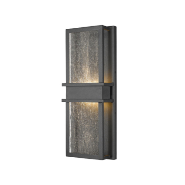 Z-Lite Eclipse Medium LED Outdoor Wall Sconce - 2700K - 120V - Black