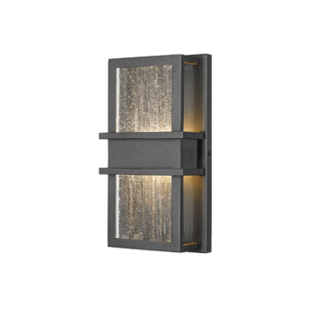Z-Lite Eclipse Small LED Outdoor Wall Sconce - 2700K - 120V - Black