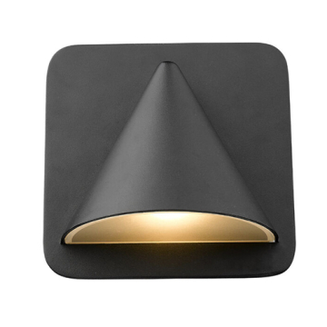Z-Lite Obelisk 1-Light LED Outdoor Wall Sconce - 2700K - 120V - Black