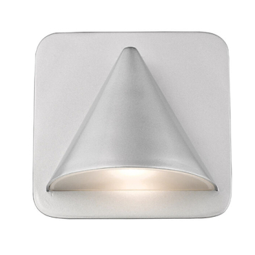 Z-Lite Obelisk 1-Light LED Outdoor Wall Sconce - 2700K - 120V - Silver