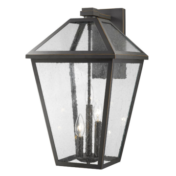 Z-Lite Talbot 21" 3-Light Outdoor Wall Sconce - 120V - Oil Rubbed Bronze