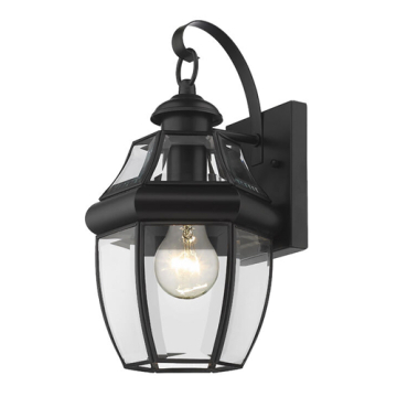 Z-Lite Westover 14" 1-Light Outdoor Wall Sconce - 120V - Black