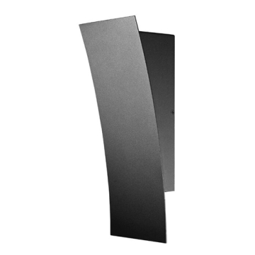 Z-Lite Landrum 12" 1-Light LED Outdoor Wall Sconce - 2700K - 120V - Black