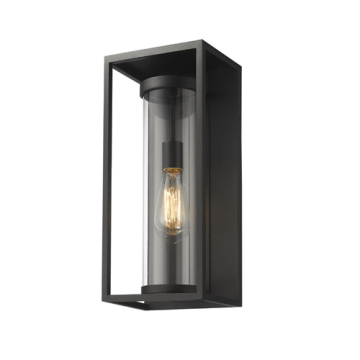 Z-Lite Dunbroch 1-Light Medium Outdoor Wall Sconce - 120V - Black