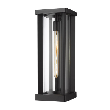 Z-Lite Glenwood 1-Light Outdoor Wall Sconce - 120V - Black