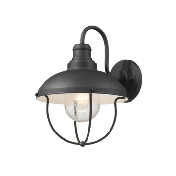 Z-Lite Ansel 1-Light Outdoor Wall Sconce - 120V - Black