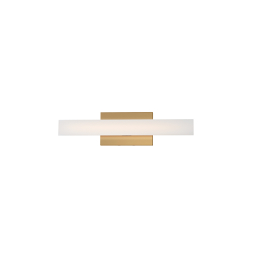 Maxim Lighting Vogue 18" LED Bath Vanity Light - 1,250 Lumens - 20W - CCT Selectable - 120V - Natural Aged Brass