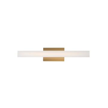Maxim Lighting Vogue 24" LED Bath Vanity Light - 1,350 Lumens - 24W - CCT Selectable - 120V - Natural Aged Brass