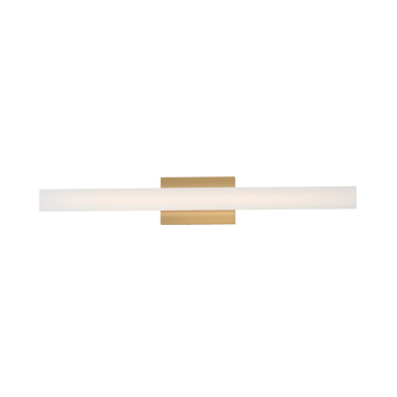 Maxim Lighting Vogue 30" LED Bath Vanity Light - 1,800 Lumens - 27W - CCT Selectable - 120V - Natural Aged Brass