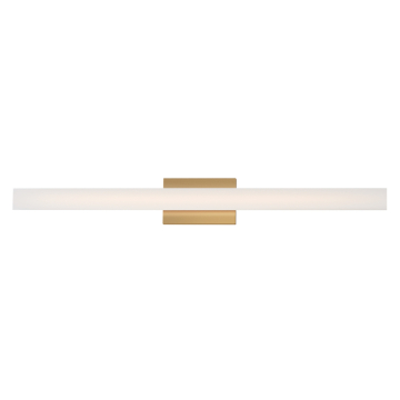Maxim Lighting Vogue 36" LED Bath Vanity Light - 2,000 Lumens - 30W - CCT Selectable - 120V - Natural Aged Brass