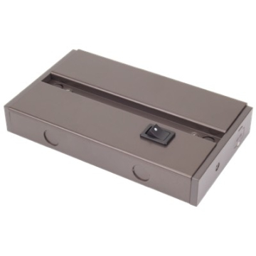 American Lighting Hardwire Junction Box for LED 5 Complete Under Cabinets - Dark Bronze