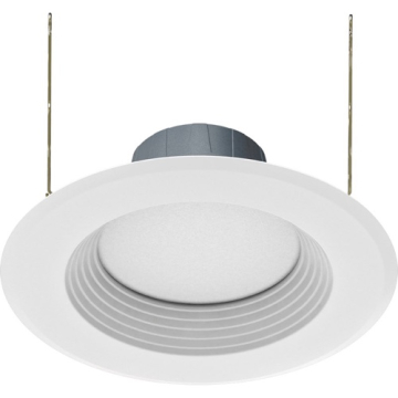 RAB 6" LED Retrofit Downlight - 10.5W - CCT Selectable - 900 Lumens - 120V - Baffle Trim
