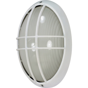 SATCO|NUVO 13" Large Oval Cage Die Cast Bulk Head
