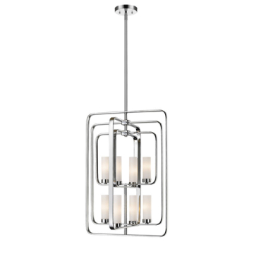 Z-Lite Aideen 8-Light Chandelier - 120V - Chrome