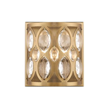 Z-Lite Dealey 2-Light Wall Sconce - 120V - Heirloom Brass