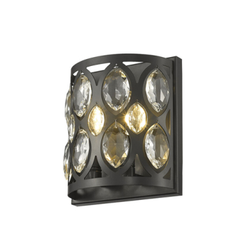 Z-Lite Dealey 2-Light Wall Sconce - 120V - Matte Black