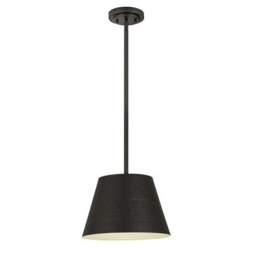 Z-Lite Maddox 1-Light Pendant - 120V - Matte Black