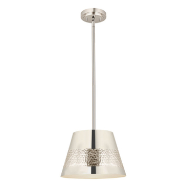 Z-Lite Maddox 1-Light Pendant - 120V - Polished Nickel