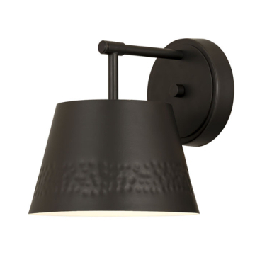 Z-Lite Maddox 1-Light Wall Sconce - 120V - Matte Black