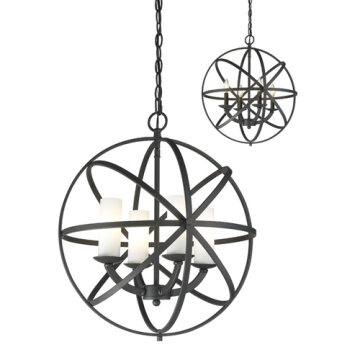 Z-Lite Aranya 4-Light Chandelier - 120V - Bronze
