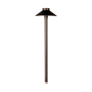 WAC Lighting Tiki 15" LED Path and Area Light - 225 Lumens - 6.5W - 2700K - 12V - Bronze