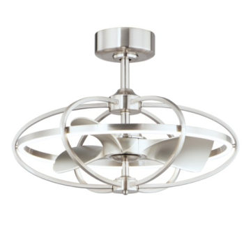 Maxim Lighting Corona WiFi-Enabled LED Fandelight - CCT Tunable - 120V - Satin Nickel