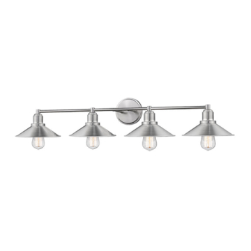 Z-Lite Casa 4-Light Vanity - 120V - Brushed Nickel