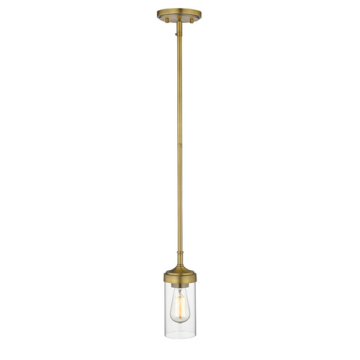Z-Lite Calliope 1-Light Pendant - 120V - Foundry Brass