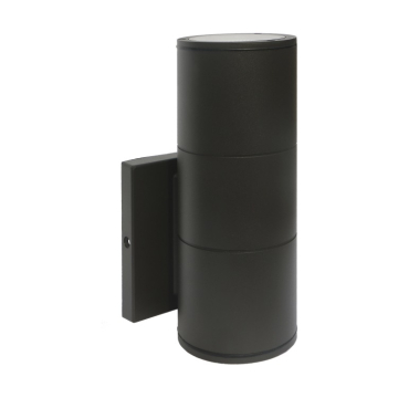 SATCO|NUVO 1-Light LED Large Cylinder Fixture - Wall Mount - 10W - 120/277V - Bronze