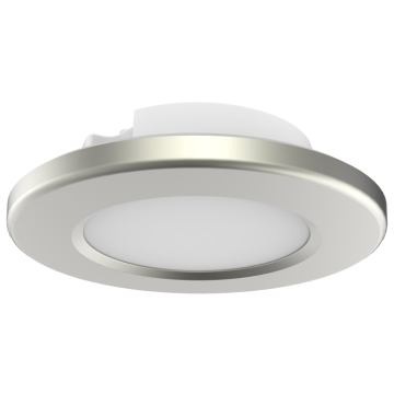 SATCO|NUVO LED Surface Mount Fixture - 4" - CCT Selectable - Brushed Nickel - 120V
