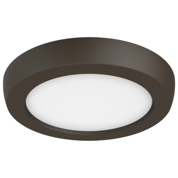 SATCO|NUVO Blink Pro LED Surface Mount - 9W - 5" Round - CCT Selectable - Bronze - 120V