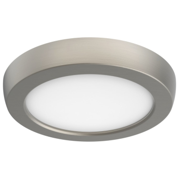 SATCO|NUVO Blink Pro LED Surface Mount - 9W - 5" Round - CCT Selectable - Brushed Nickel - 120V