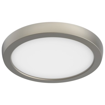 SATCO|NUVO Blink Pro LED Surface Mount - 11W - 7" Round - CCT Selectable - Brushed Nickel - 120V