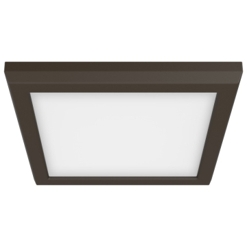 SATCO|NUVO Blink Pro LED Surface Mount - 11W - 7" Square - CCT Selectable - Bronze - 120V