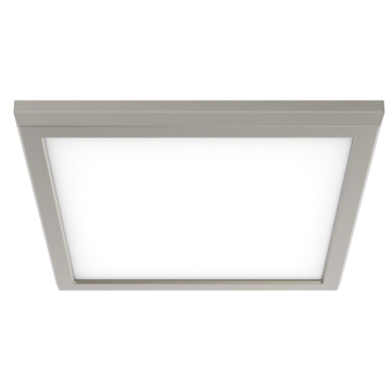 SATCO|NUVO Blink Pro LED Surface Mount - 13W - 9" Square - CCT Selectable - Brushed Nickel - 120V
