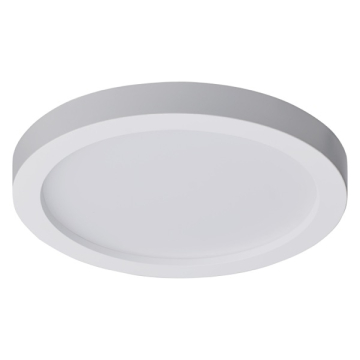 SATCO|NUVO LED Surface Mount - 7" Round - 16W - 3000K - 120V - White - 6 PACK