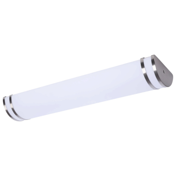 SATCO|NUVO Glamour 25" LED Vanity Fixture - 1,798 Lumens - CCT Selectable - 120V - Brushed Nickel