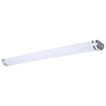 SATCO|NUVO Glamour 49" LED Vanity Fixture - 3,968 Lumens - CCT Selectable - 120V - Brushed Nickel