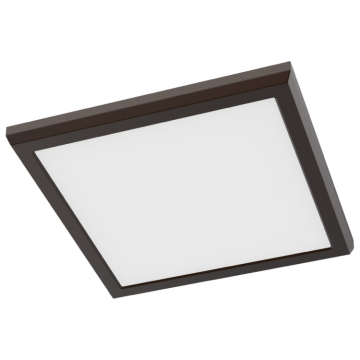 SATCO|NUVO Blink Performer LED Surface Mount - 11W - 9" Square - CCT Selectable - Bronze - 120V