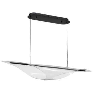SATCO|NUVO Geneva LED Island Pendant - 3000K - 120V - Matte Black