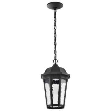 SATCO|NUVO East River Smart Starfish LED Hanging Lantern - RGBTW - 120V - Matte Black / Clear Water Glass