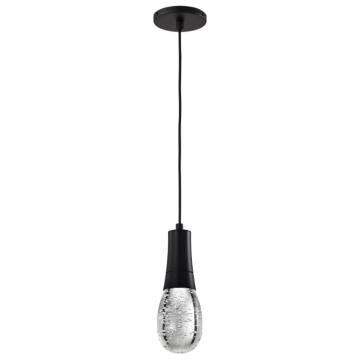 SATCO|NUVO Lacey 4" Smart Starfish LED Pendant - RGB + Tunable White - Matte Black - 120V